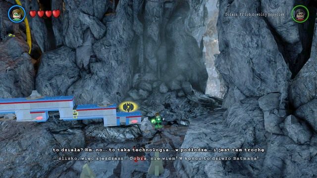 Czwarta postać jaką możesz odblokować znajduje się na samym dole batjaskini - Postacie i Pojazdy | Batjaskinia - sekrety w Lego Batman 3 Poza Gotham - LEGO Batman 3: Poza Gotham - poradnik do gry