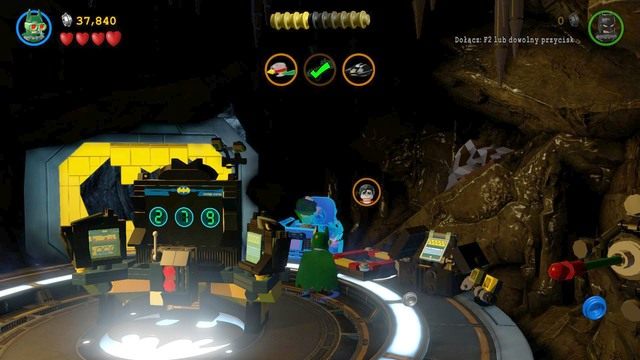 Pierwszą postać uzyskasz na najwyższym piętrze lokacji - Postacie | Kostium Na Miarę Kosmosu - sekrety w Lego Batman 3 Poza Gotham - LEGO Batman 3: Poza Gotham - poradnik do gry