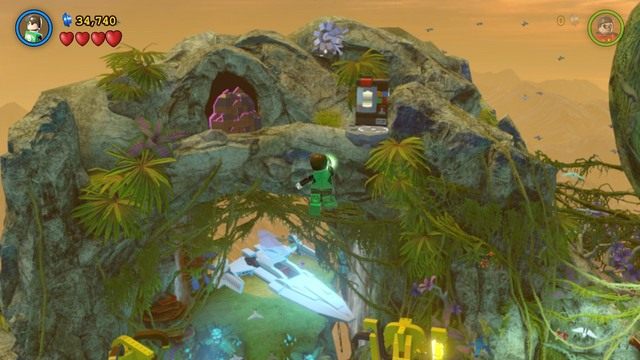 Pierwszy minizestaw znajdziesz na skale nad miejscem rozpoczęcia misji - Minizestawy | Kolor Nadziei - sekrety w Lego Batman 3 Poza Gotham - LEGO Batman 3: Poza Gotham - poradnik do gry