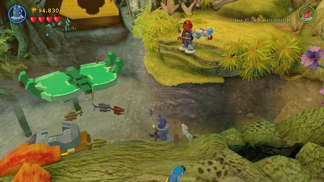 Pierwszą postać znajdziesz przy przeskakiwaniu przez lilie nad wodą - Postacie | Kolor Nadziei - sekrety w Lego Batman 3 Poza Gotham - LEGO Batman 3: Poza Gotham - poradnik do gry