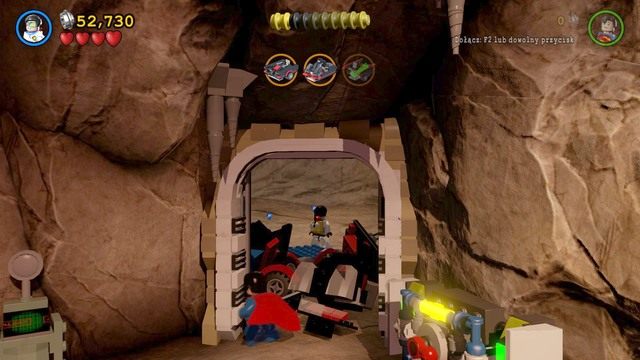 Drugi minizestaw znajdziesz po lewej stronie w jaskini - Minizestawy | Jutro O Tej Samej Batporze! - sekrety w Lego Batman 3 Poza Gotham - LEGO Batman 3: Poza Gotham - poradnik do gry
