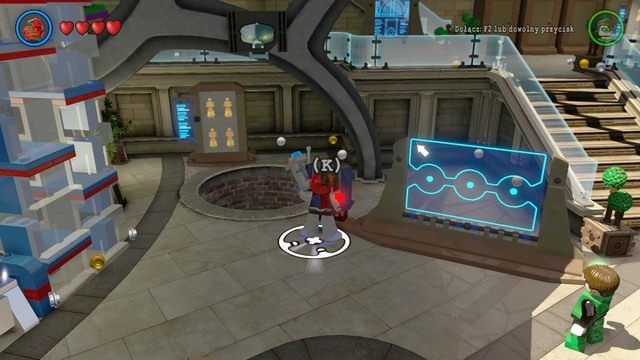 Czwartego a zarazem ostatniego człowieka uratujesz po prawej stronie Hali Sprawiedliwości - Zadania poboczne | Hala Sprawiedliwości i Zagłady - sekrety - LEGO Batman 3: Poza Gotham - poradnik do gry
