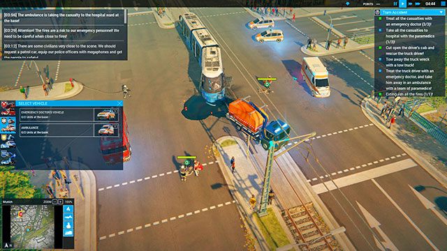 1 - Tram Accident | Monachium - zadania główne | Emergency 5 - Symulator Misji Ratunkowych: Emergency 5 - poradnik do gry