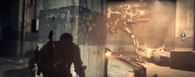 Boss bardziej imponuje wyglądem, niż umiejętnościami. - Amalgam Alpha | Walki z bossami w The Evil Within - The Evil Within - poradnik do gry