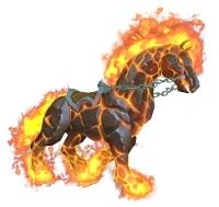 Cindermane Charger - Mount ten dostępny jest po zaproszeniu do gry znajomego, który utworzy konto i będzie grał w World of Warcraft - Pozostałe wierzchowce | Wierzchowce (Mounty) - World of Warcraft: Warlords of Draenor - poradnik do gry