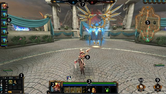 Interface rozgrywki - Interface gry | Jak zacząć? | Smite - Smite - poradnik do gry