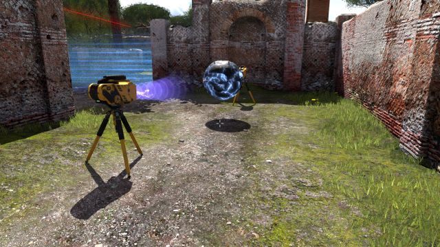 Zatrzymaj kulę dwoma jammerami. - A1 | Świat A w The Talos Principle - The Talos Principle - poradnik do gry