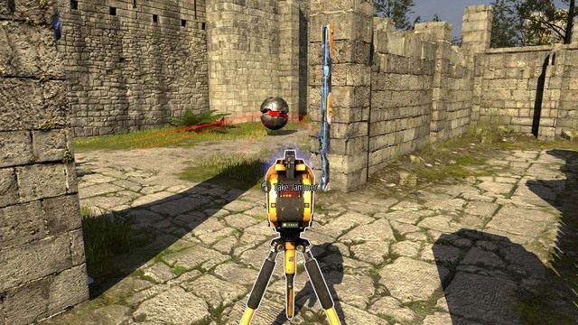 Powoli przejdź obok kuli. - C1 | Świat C w The Talos Principle - The Talos Principle - poradnik do gry