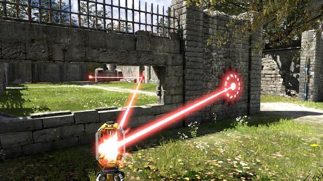 Pierwsze złącze - Through a Window | Road to Gehenna (DLC) - Świat 1 w The Talos Principle - The Talos Principle - poradnik do gry