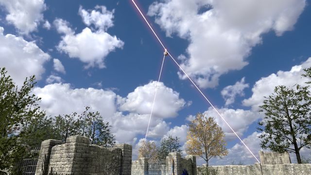 Złącze w powietrzu wysyła promienie do wszystkich wskazanych punktów - Open Field | Road to Gehenna (DLC) - Świat 1 w The Talos Principle - The Talos Principle - poradnik do gry