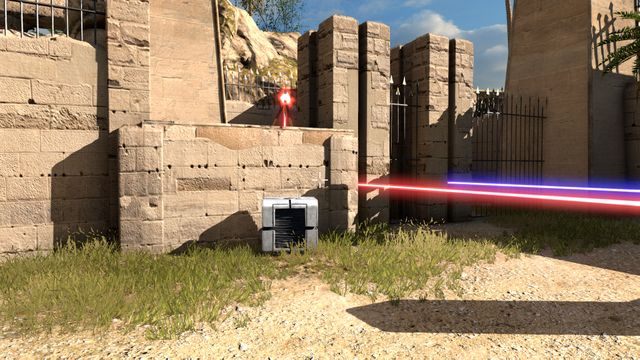 Ustaw sześcian pod stopniem - Bunny Hop | Road to Gehenna (DLC) - Świat 2 | The Talos Principle - The Talos Principle - poradnik do gry