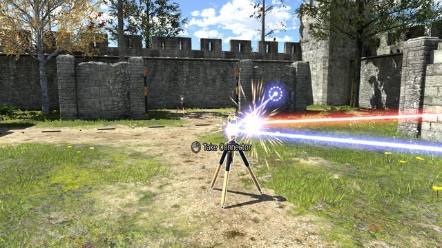 Poza odpowiednim połączeniem istotne jest również odpowiednie umieszczenie złącza - Colliding Beams | Road to Gehenna (DLC) - Świat 4 | The Talos Principle - The Talos Principle - poradnik do gry