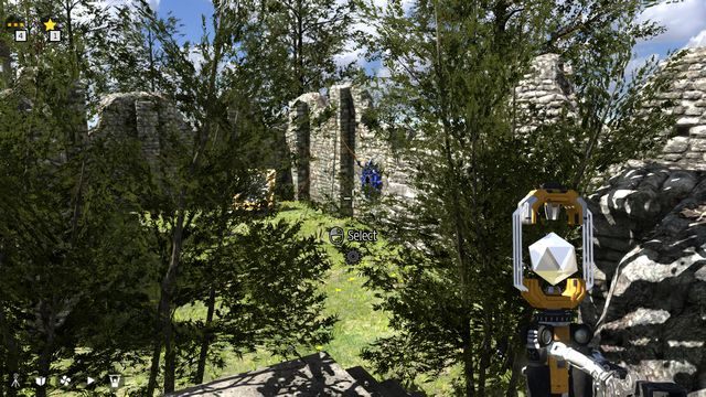 Zlokalizuj ruiny z przyciskiem i wentylatorem - Świat 1 | Road to Gehenna (DLC) Wszystkie gwiazdki | The Talos Principle - The Talos Principle - poradnik do gry