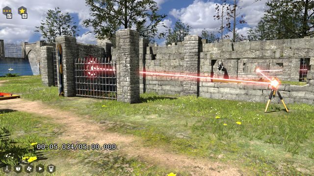 Przekieruj przez okna czerwony promień - Świat 1 | Road to Gehenna (DLC) Wszystkie gwiazdki | The Talos Principle - The Talos Principle - poradnik do gry