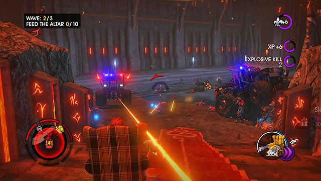 W grze występuje 8 ołtarzy, kryjących w sobie Element (Elementy) dla Arcane (Mocy) - Cele - Saints Row: Gat out of Hell - poradnik do gry