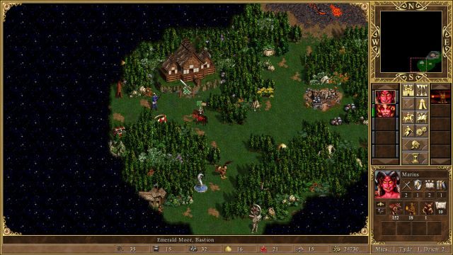 Neutralny Bastion służy bardziej jako źródło złota, niż wojsk. - Diabelski Plan | Kampania - Podziemia i Diabły | Heroes of Might & Magic III - Heroes of Might & Magic III: HD Edition - poradnik do gry
