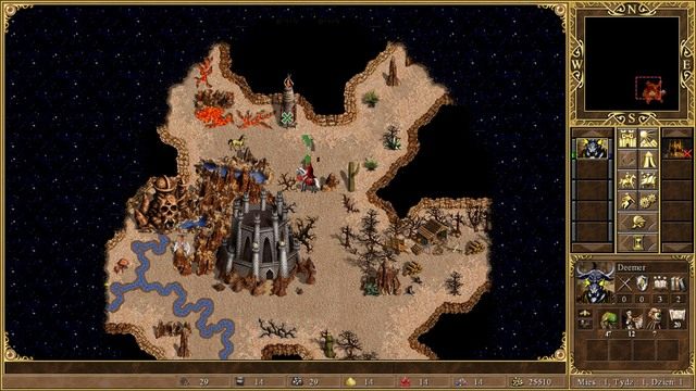 Słupy Ognia odkrywają część podziemi. - Przełom | Kampania - Podziemia i Diabły | Heroes of Might & Magic III - Heroes of Might & Magic III: HD Edition - poradnik do gry