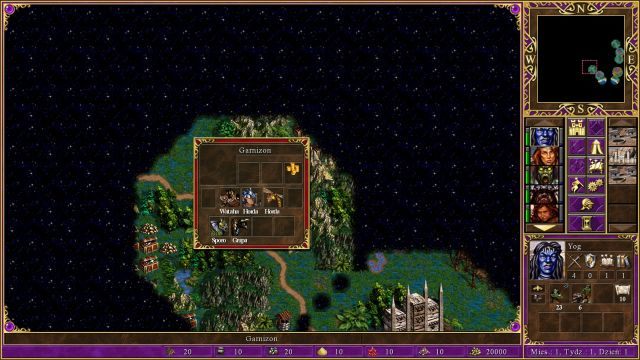 Garnizon i wojska w nim stacjonujące na początku odstraszają - po 2-3 tygodniach rozniesiesz tą armię w pył. - Chciwość | Kampania - Wojenny Zamęt | Heroes of Might & Magic III - Heroes of Might & Magic III: HD Edition - poradnik do gry