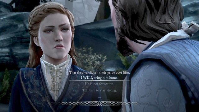 Po wykonanej czynności gra przeniesie cię do Forrestera - Rozdział 6| Epizod 2 - The Lost Lords | Game of Thrones - Game of Thrones - A Telltale Games Series - poradnik do gry