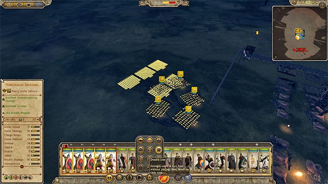 Oddziały można łączyć w grupy według dwóch kryteriów - Manewry w Total War Attila | Bitwa - Total War: Attila - poradnik do gry