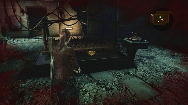 Skorzystaj z wajchy, a następnie podnieś koło zębate. - Ucieknij z zakładu - włączenie mechanizmu | Kolonia karna - Claire - Resident Evil: Revelations 2 - Kolonia Karna - poradnik do gry