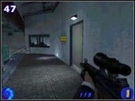 Zanim ruszysz dalej wejdź jeszcze do składziku oznaczonego specyficznym symbolem [48] - Poziom 9 | James Bond 007 NightFire - James Bond 007: NightFire - poradnik do gry