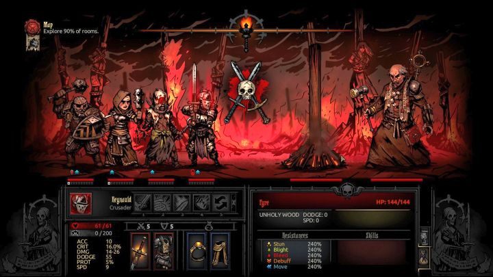 To jedno z tych spotkań, do których nie chcesz dopuścić. - Darkest Dungeon The Crimson Court: Karmazynowa Klątwa - Darkest Dungeon - poradnik do gry