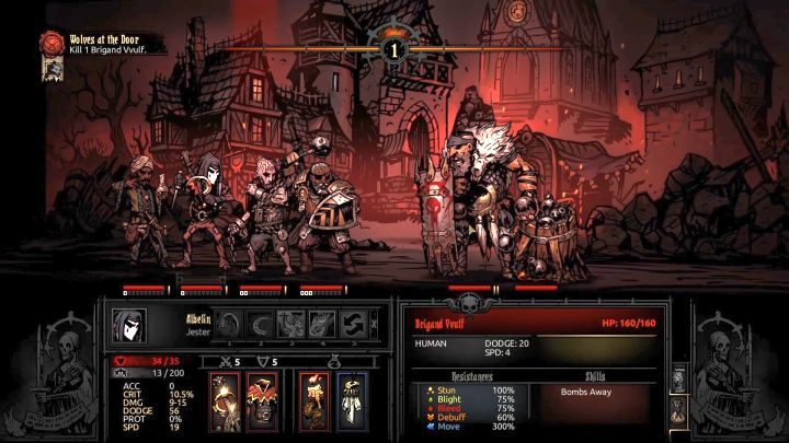 Darkest dungeon вульф карта