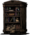 Regał z książkami / Bookshelf - Darkest Dungeon: Ruiny (Ruins) - ciekawostki - Darkest Dungeon - poradnik do gry
