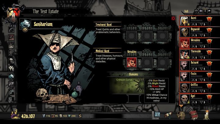 The Crimson Curse, dodatek od gry Darkest Dungeon, wprowadza szereg nowości, a jedną z nich jest Karmazynowa Klątwa (Crimson Curse) - Darkest Dungeon The Crimson Court: Jak pozbyć się Karmazynowej Klątwy? - Darkest Dungeon - poradnik do gry