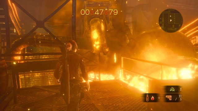 Miejsce, w którym podsadź Moirę. - Znajdź Neila - Płonąca fabryka | Wyrok - Claire | Resident Evil Revelations 2 - Resident Evil: Revelations 2 - Kolonia Karna - poradnik do gry