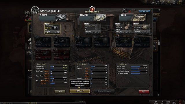 Na co się tu zdecydować? - Rozwój czołgów, ekwipunek i umiejętności | Profil gracza i jego rozwój - Battleline: Steel Warfare - poradnik do gry