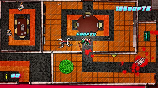 Wróć na korytarz i idź do prawych drzwi - Scene 12 - Death Wish | Act 3 - Climax | Hotline Miami 2 Wrong Number - Hotline Miami 2: Wrong Number - poradnik do gry