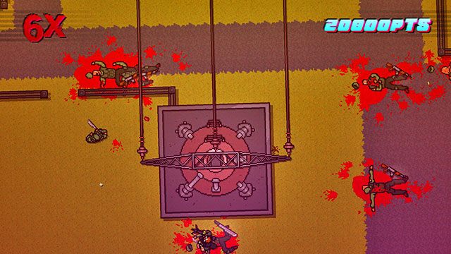 Ostatnich przeciwników znajdziesz między generatorami - Scene 16 - Casualties | Act 4 - Falling | Hotline Miami 2 Wrong Number - Hotline Miami 2: Wrong Number - poradnik do gry