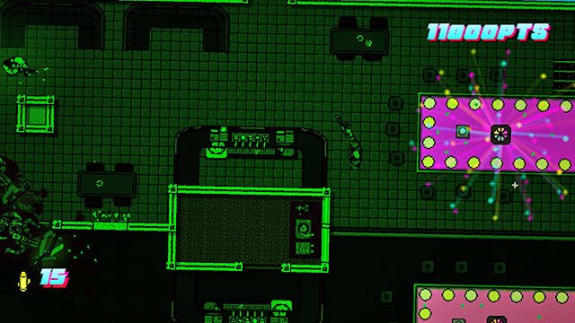 Idź do pokoju po lewej - Scene 21 - Seizure | Act 6 - Catastrophe | Hotline Miami 2 Wrong Number - Hotline Miami 2: Wrong Number - poradnik do gry