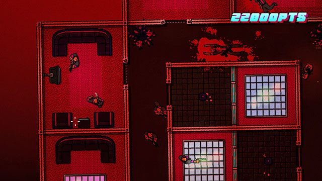Znajdziesz tu tylko trójkę mięśniaków - Scene 21 - Seizure | Act 6 - Catastrophe | Hotline Miami 2 Wrong Number - Hotline Miami 2: Wrong Number - poradnik do gry