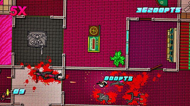Po masakrze idź w lewo - Scene 24 - Take Over | Act 6 - Catastrophe | Hotline Miami 2 Wrong Number - Hotline Miami 2: Wrong Number - poradnik do gry
