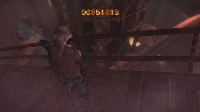 Podczas ostatniej fazy ucieczki - Metamorfoza - Claire | Emblematy wieży | Resident Evil Revelations 2 - Resident Evil: Revelations 2 - Kolonia Karna - poradnik do gry