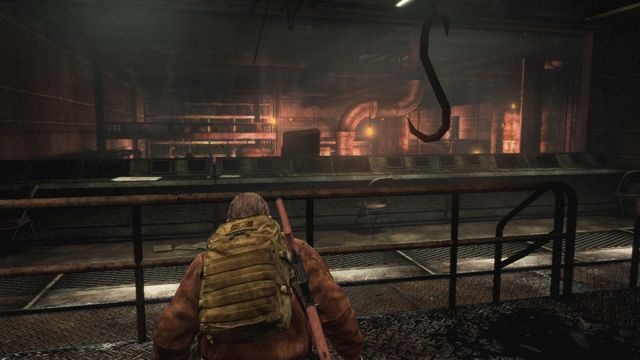 Na panelu sterowniczym znajdziesz przydatną Mapę Podziemnego Zakładu oraz dokument. - Znajdź Alex | Metamorfoza - Barry | Resident Evil Revelations 2 - Resident Evil: Revelations 2 - Kolonia Karna - poradnik do gry