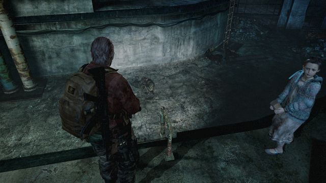 Zejdź na dół i od razu wyjdź inną drabinką, po drugiej stronie. - Idź na szczyt klifu | Metamorfoza - Barry | Resident Evil Revelations 2 - Resident Evil: Revelations 2 - Kolonia Karna - poradnik do gry