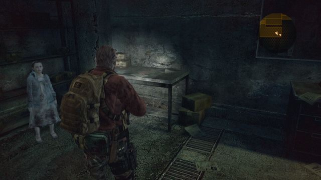 W części, w której będziesz szukał klucza (za windą wyjdź po drabinie i udaj się do drzwi na wprost) - Metamorfoza - Barry | Dokumenty | Resident Evil Revelations 2 - Resident Evil: Revelations 2 - Kolonia Karna - poradnik do gry