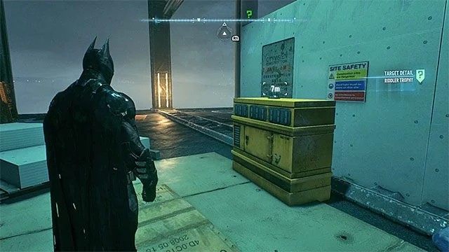 Trofeum zdobywa się bez żadnych przeszkód - Trofea Człowieka-Zagadki na wyspie Founders Island (1-16) | Wyspa Founders Island - Batman Arkham Knight - poradnik do gry