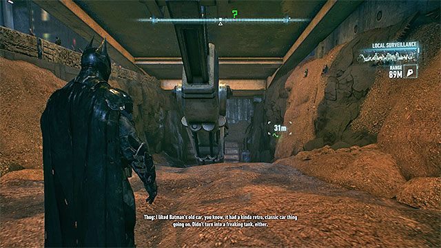 Sprawdź obszar pod rampą - Trofea Człowieka-Zagadki na wyspie Founders Island (1-16) | Wyspa Founders Island - Batman Arkham Knight - poradnik do gry