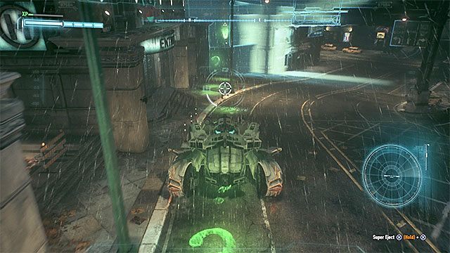 Pytajniki zaczną pojawiać się w wyniku używania skanera kryminalistycznego - Trofea Człowieka-Zagadki na wyspie Miagani Island (20-38) | Wyspa Miagani Island - Batman Arkham Knight - poradnik do gry