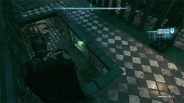 Odnalezienie trofeum nie jest trudne - Trofea Człowieka-Zagadki na wyspie Miagani Island (20-38) | Wyspa Miagani Island - Batman Arkham Knight - poradnik do gry