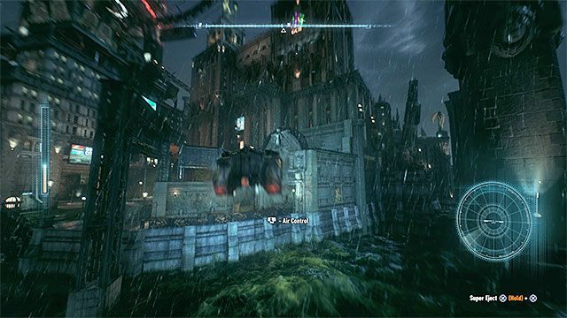 Skorzystaj ze skoczni - Trofea Człowieka-Zagadki na wyspie Miagani Island (20-38) | Wyspa Miagani Island - Batman Arkham Knight - poradnik do gry