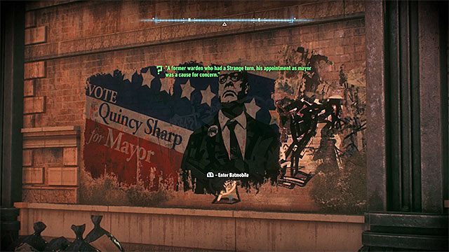 Odszukaj częściowo zniszczony plakat wyborczy - Zagadki słowne na wyspie Miagani Island | Wyspa Miagani Island - Batman Arkham Knight - poradnik do gry