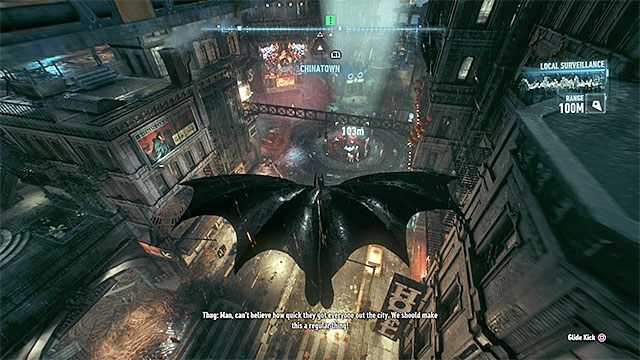 Bandytów najlepiej jest zaatakować z powietrza - Uratowanie zaginionego policjanta | Główny wątek fabularny w Arkham Knight - Batman Arkham Knight - poradnik do gry