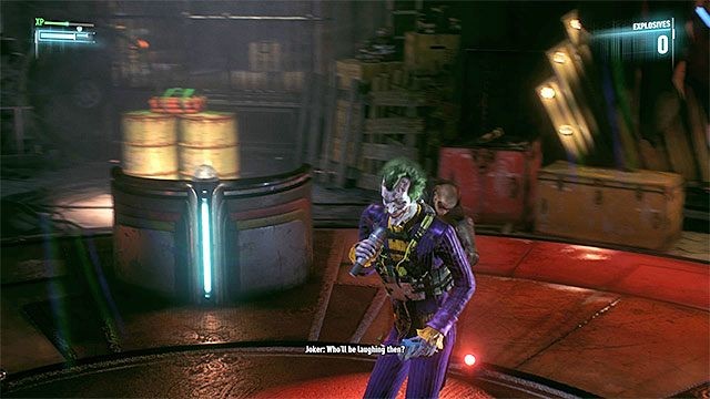 Musisz zneutralizować Johnnyego wykonując na nim nokaut - Johnny Charisma | Pojedynki z bossami w Batman Arkham Knight - Batman Arkham Knight - poradnik do gry