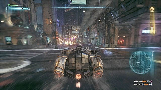 Jedź za Świetlikiem i unikaj kontaktu z ogniem - Świetlik (Firefly) | Pojedynki z bossami w Batman Arkham Knight - Batman Arkham Knight - poradnik do gry